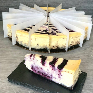 1521 - Blueberry Swirl Cheesecake