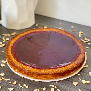 Raspberry Almond Torte