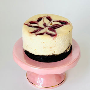 2666 - Blueberry Swirl Cheesecake Individual